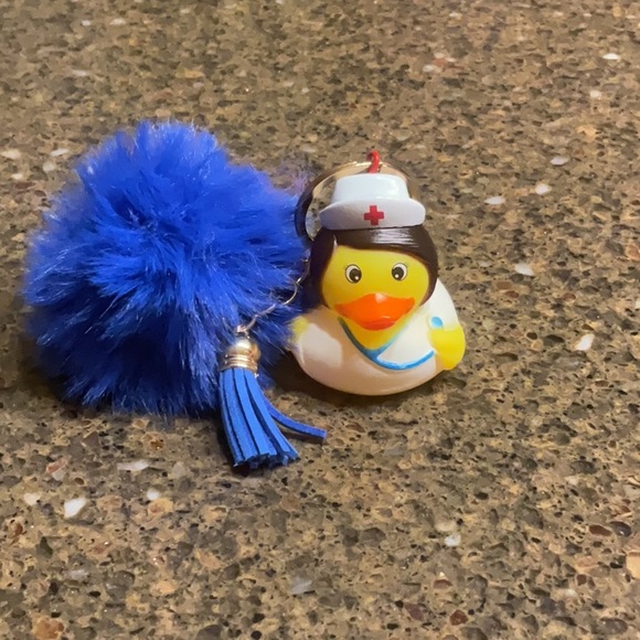 NURSE FANCY NANCY RUBBER DUCKIE - Picture 1 of 3